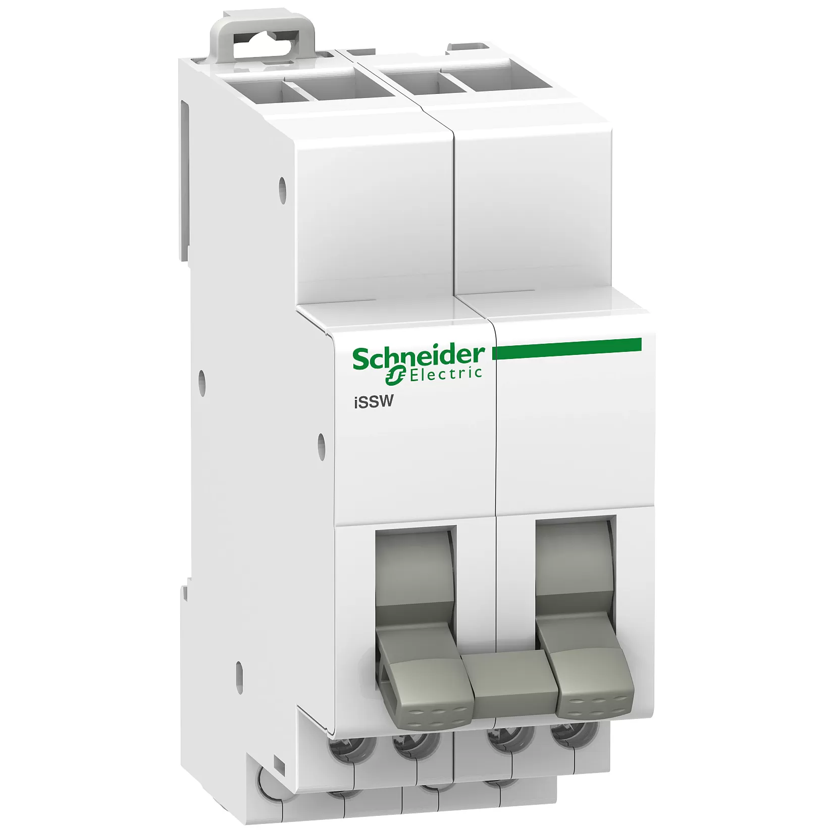 Schneider Electric Gruppenschalter iSSW, 2 Wechsler, 20A, 250V AC, 3 Positionen A9E18074