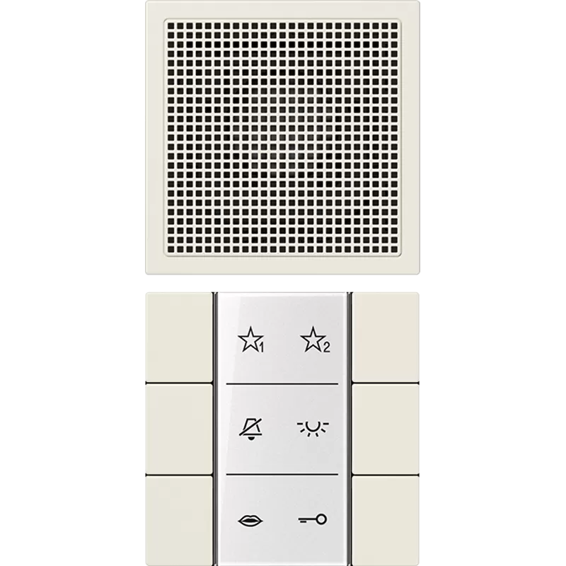 Jung Audio-Innenstation, Serie LS, weiß SIAILS6W