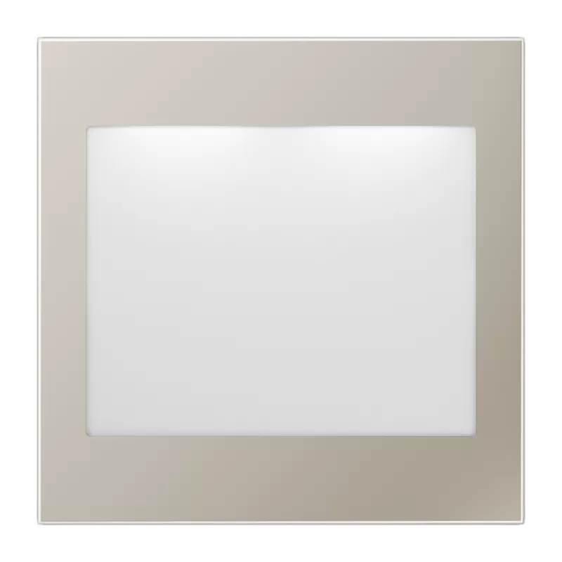 Jung LED-Lichtsignal, weiß und blau, Serie LS, Edelstahl (lackiertes Aluminium) ES2539LEDWB