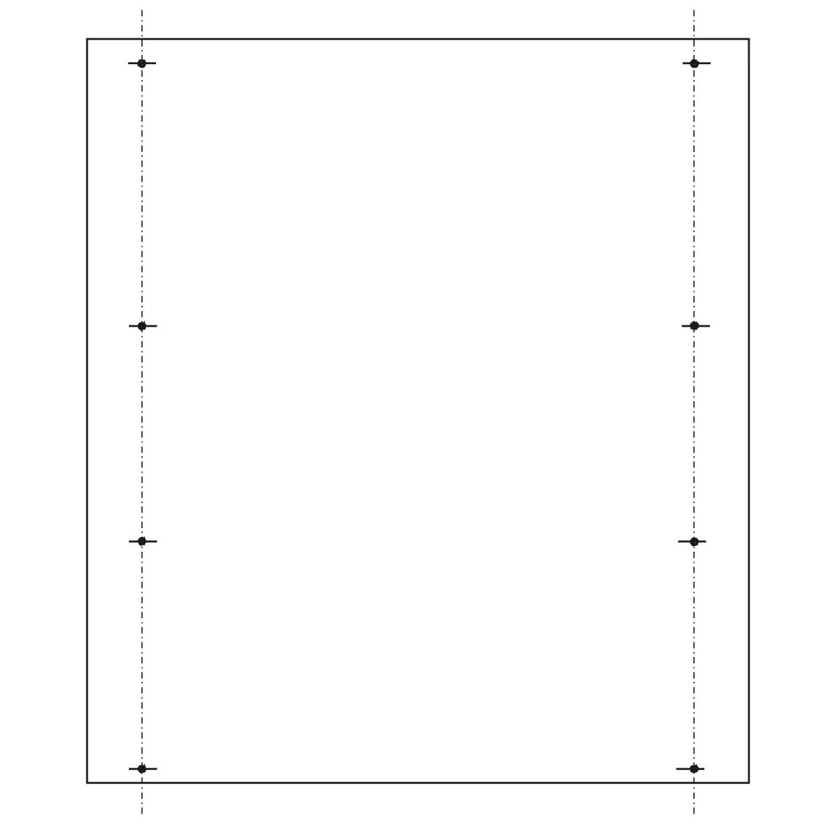 ABN PVC-Montageplatte AS-177 SY79270M