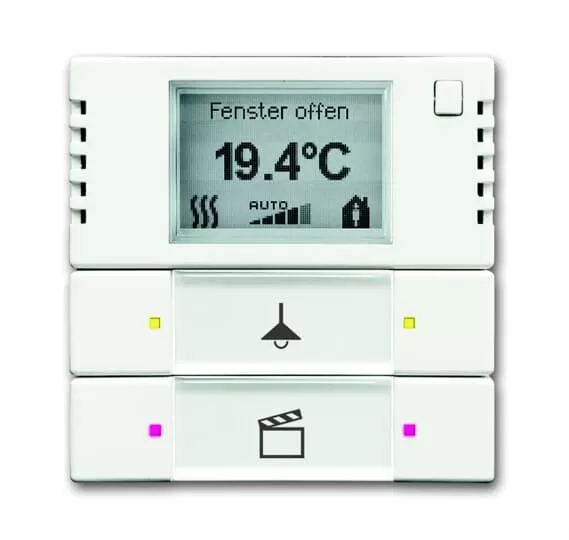 Busch-Jaeger 6128/28-884 | Bedienelement 2/4-fach, mit RTR Multifunktion/Farbkonzept