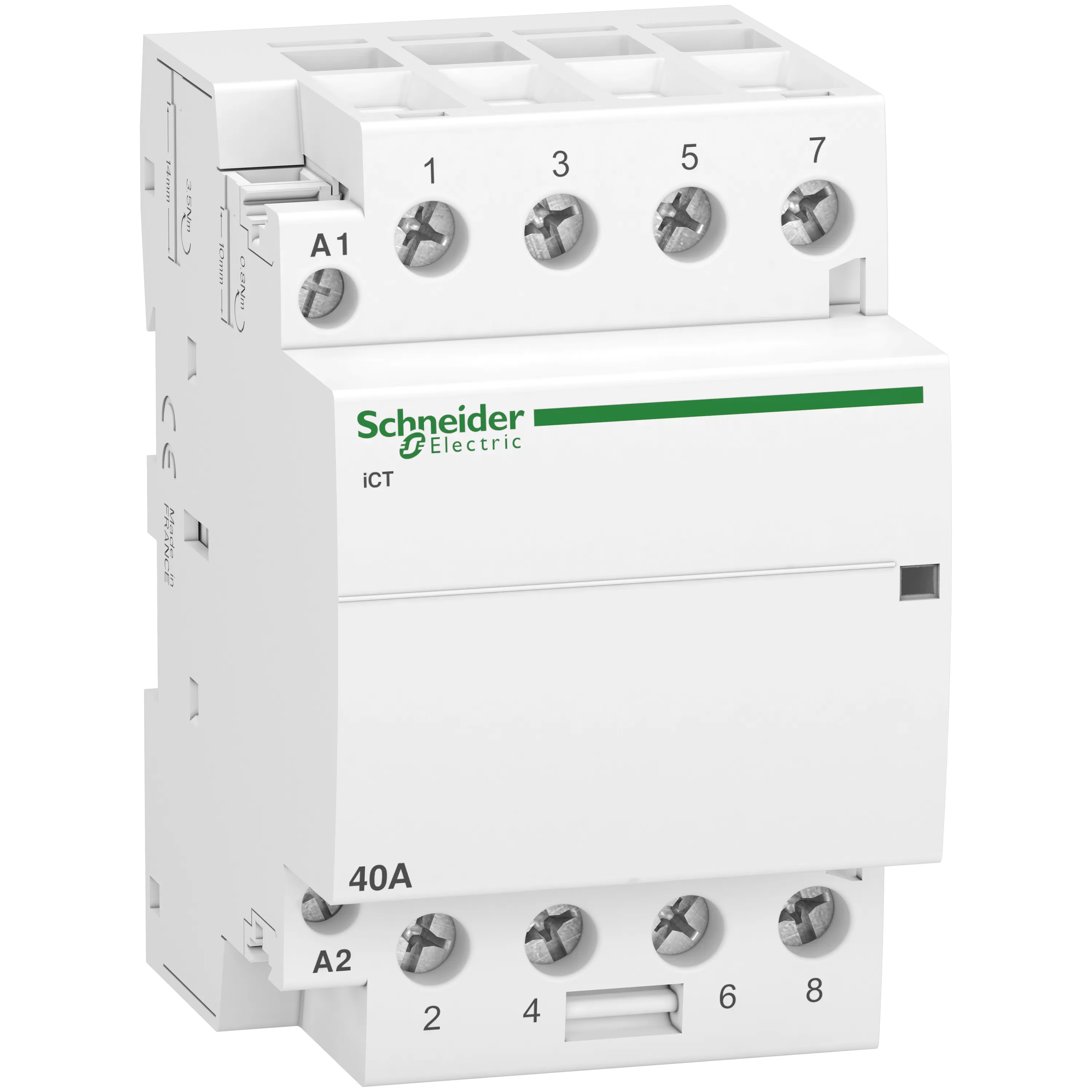 Schneider Electric Installationsschütz iCT 40A 4S 220/240V 50Hz A9C20844