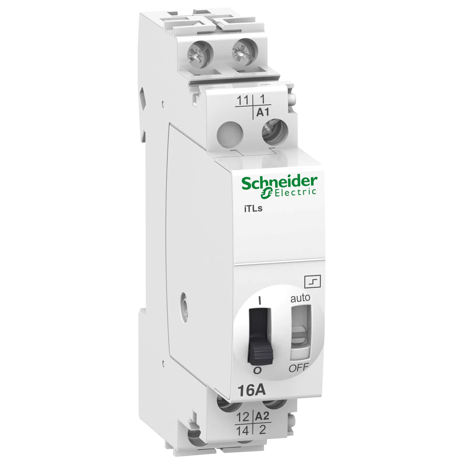 Schneider Electric Fernschalter iTLs, 1P, 1S, 16A, Spule 12 VDC, 24 VAC 50/60Hz A9C32111