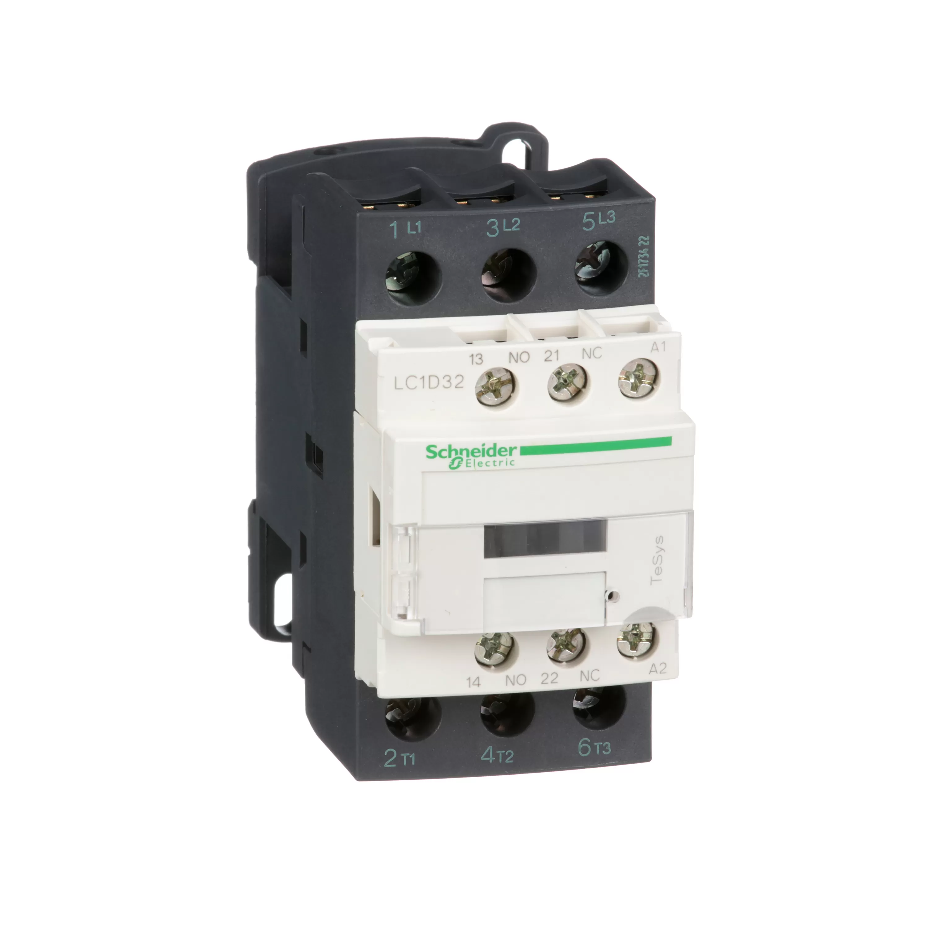 Schneider Electric Leistungsschütz LC1D 3p, +1S+1Ö, 15 kW, 32 A, 400 V AC3, Spule 24 V AC LC1D32B7