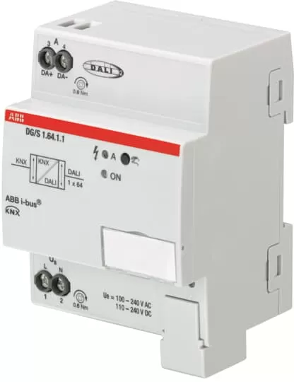 ABB DG/S1.64.1.1 DALI-Gateway, Basic, 1fach, REG 2CDG110198R0011