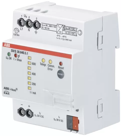 ABB SV/S30.640.5.1 Spannungsversorgung mit Diagnosefunktion, 640 mA, REG 2CDG110146R0011