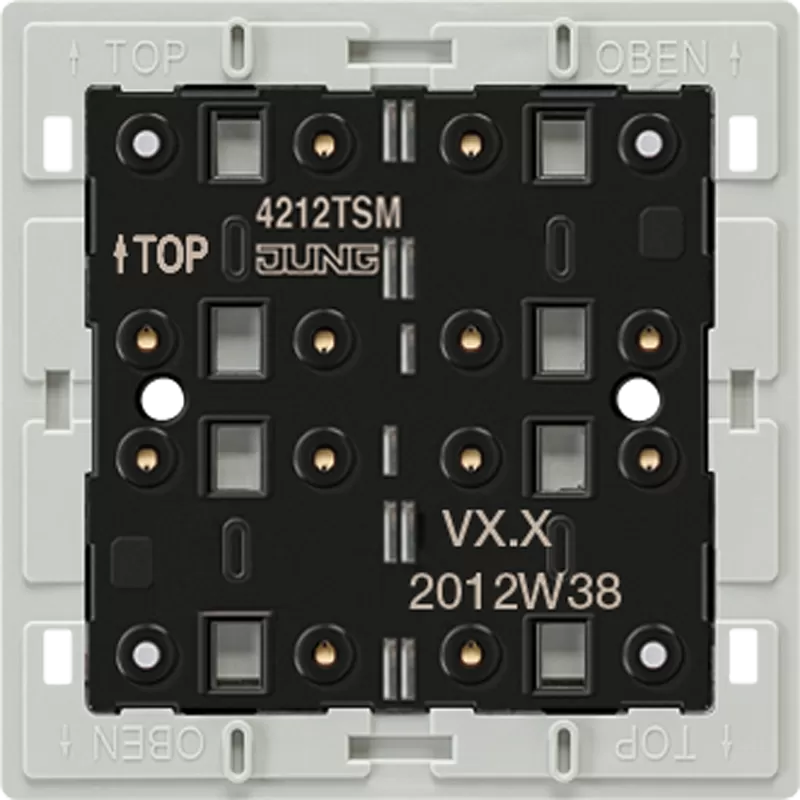 Jung Tastsensor-Modul 24 V AC/DC, 20 mA 1fach, Mehrdraht, F40 4212TSM