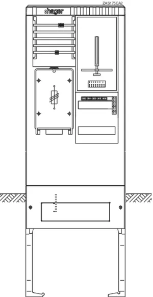 Hager ZAS,universZ,175,1ZP,3HZ,5P,HAK,ZSK ZAS175CA2