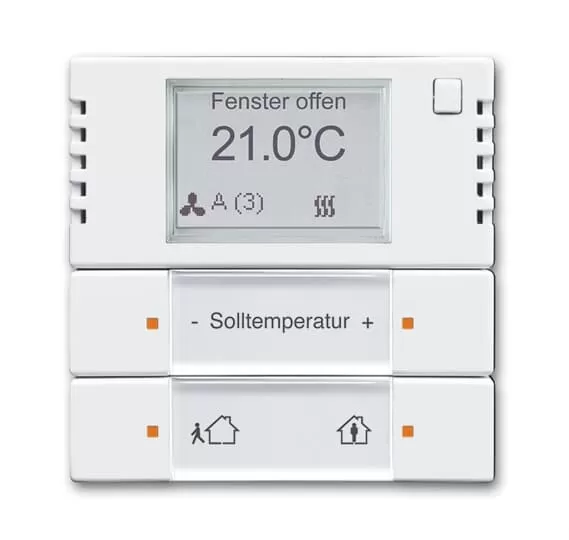 Busch-Jaeger 6128/28-84 | Bedienelement 2/4-fach, mit RTR Multifunktion/Farbkonzept