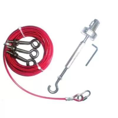 ABB LS WIRE KIT 10 Seilzugset 10 m Seil, 5 x Augenschrauben 2TLA050210R0130