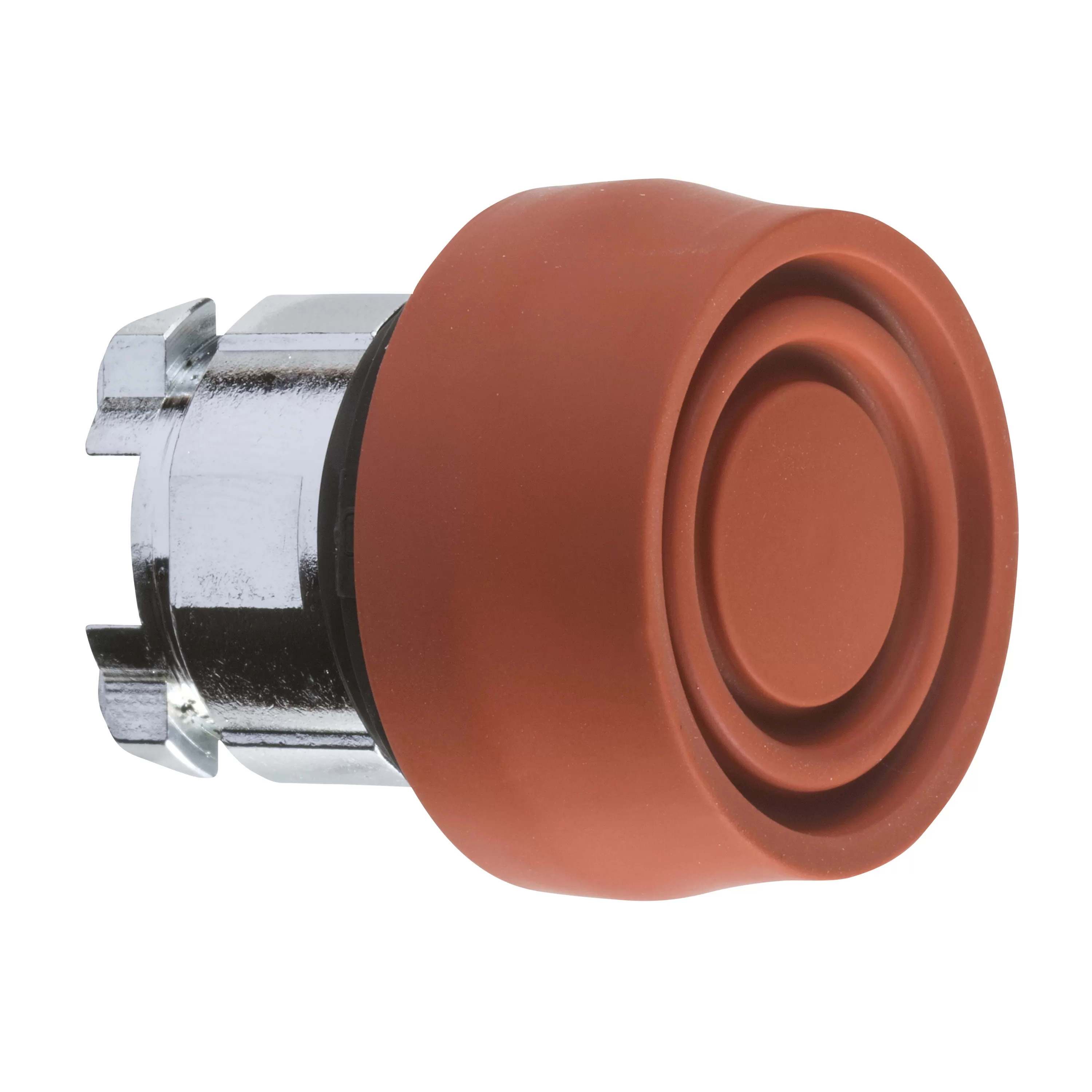 Schneider Electric Frontelement für Drucktaster ZB4, tastend, rot, Ø 22 mm ZB4BP4S