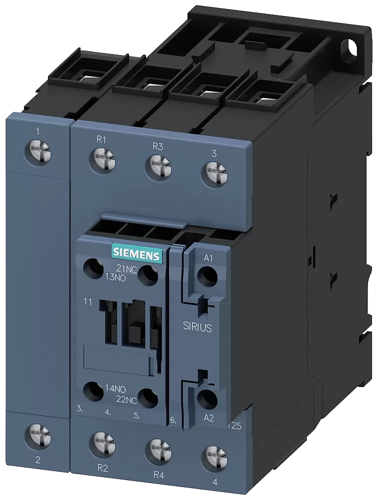 Siemens Schütz AC-3, 2S+2Ö,18,5kW AC/DC 175-280V, Varistor, 4-pol. 2S+2Ö, 1S+1Ö 3RT25351NP30