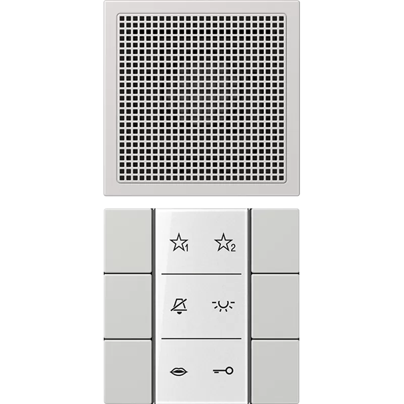 Jung Audio-Innenstation, Serie LS, lichtgrau SIAILS6LG