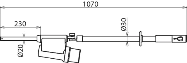 Dehn Spannungsprüfer PHE4 10kV 50 Hz mit Zahnkupplung Kategorie S 783110