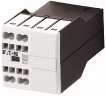 Eaton Hilfsschalterbaustein, 2-polig, Ith= 16 A, 1 S, 1 Ö, Frontbefestigung, Federzugklemmen, DILM7-10 - DILM38-10 277751