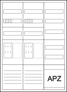 Eaton Zähler-Komplettschrank für eHZ, ohne Bestückung 191014