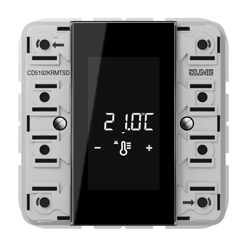 Jung KNX Kompakt-Raumcontroller-Modul 2fach, F50, Serie CD CD5192KRMTSD