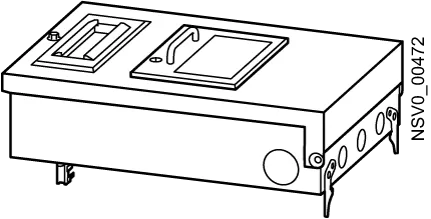 Siemens BD2-AK3X/GSTZ00 ABGANGSKASTEN 125A / 1X 3 POLIG GERADE ID2000 LASTTRENNSCHALT ER BVP:203163