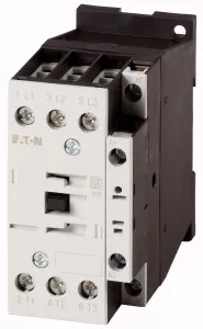 Eaton Leistungsschütz, 3-polig, 380 V 400 V 18.5 kW, 1 Ö, RDC 130: 110 - 130 V DC, Gleichstrombetätigung, Schraubklemmen 112472
