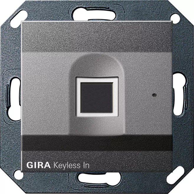 Gira Gira Keyless In Fingerprint-Leseeinheit System 55 Anthrazit 261728