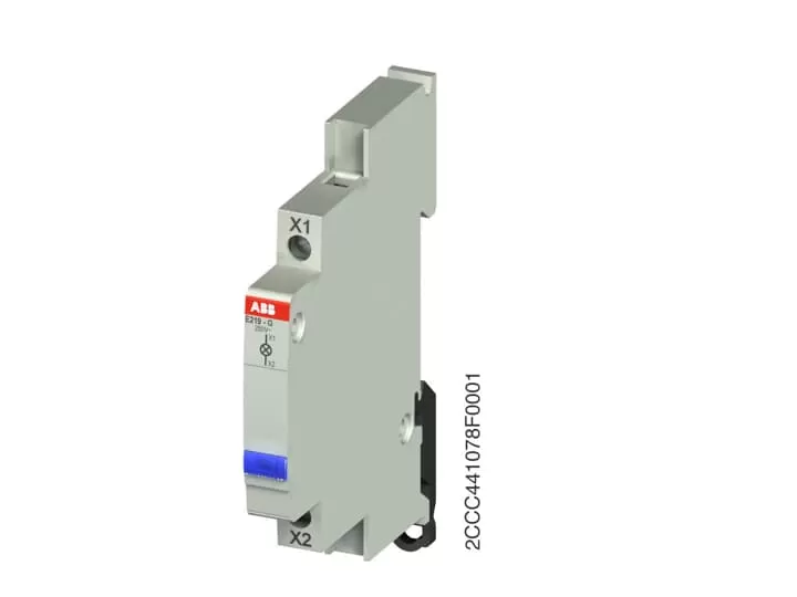 ABB E219-G Leuchtmelder Blau mit LED 115-250VAC 2CCA703404R0001