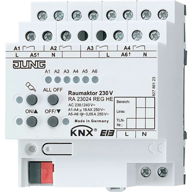 Jung KNX Raumaktor 110-230 V RA23024REGHE