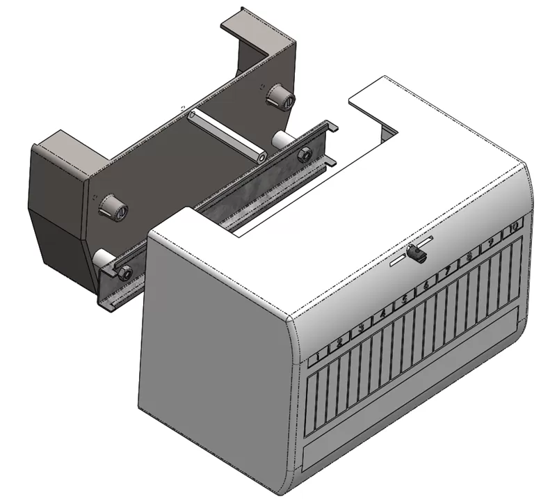 ABN BKE-AZ2 10TE eHZ-Zusatzraum, RfZ BKE-AZ001-G