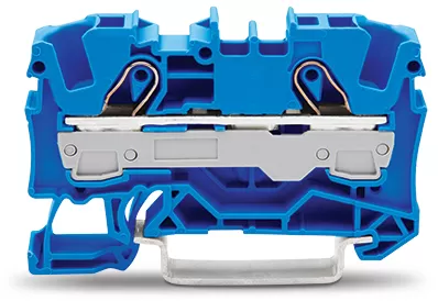 WAGO 2-Leiter-Durchgangsklemme;6 mm²;für Anwendungen Ex e II u. Ex i geeignet;blau 2006-1204