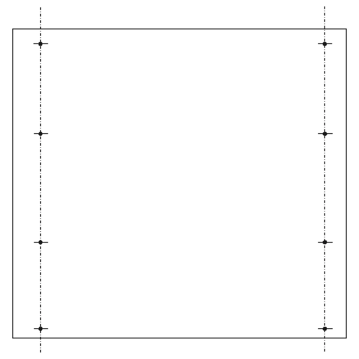 ABN PVC-Montageplatte AS-157 SY79273M