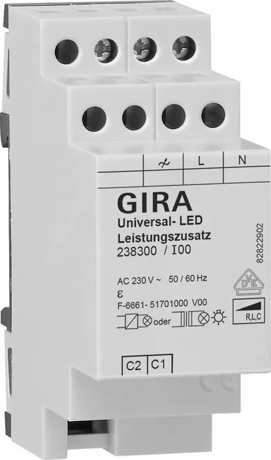 Gira S3000 Uni-LED-Lstg.zusatz REG Elektronik 238300