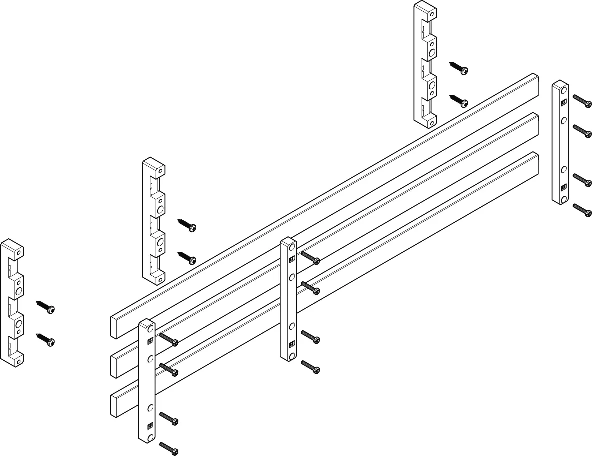 ABN Sammelschienen-Modul 3FB/2RE MTSC32763