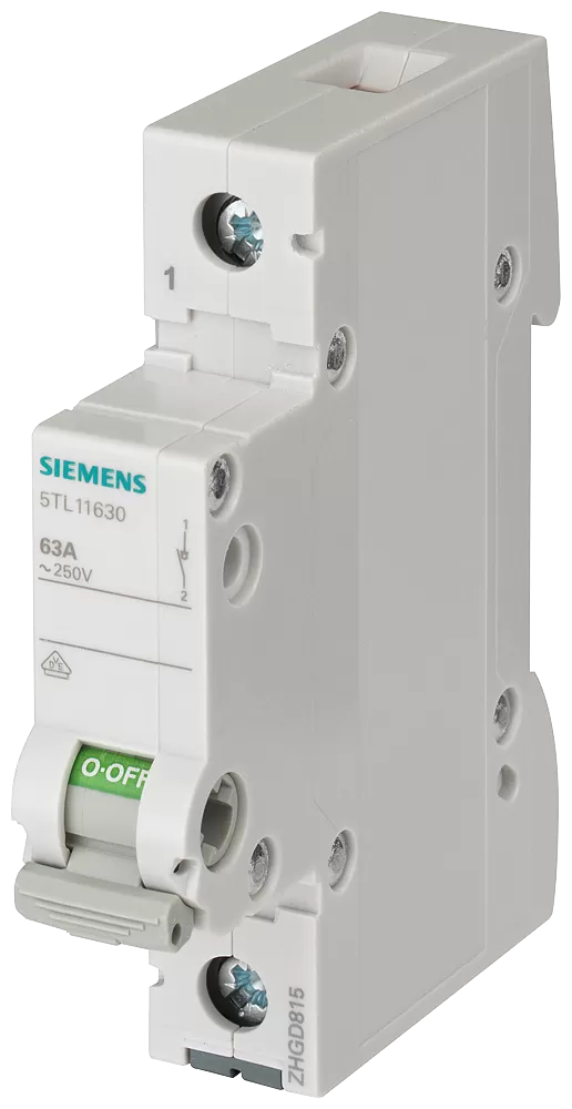 Siemens Ausschalter 40A 1-polig 5TL11400