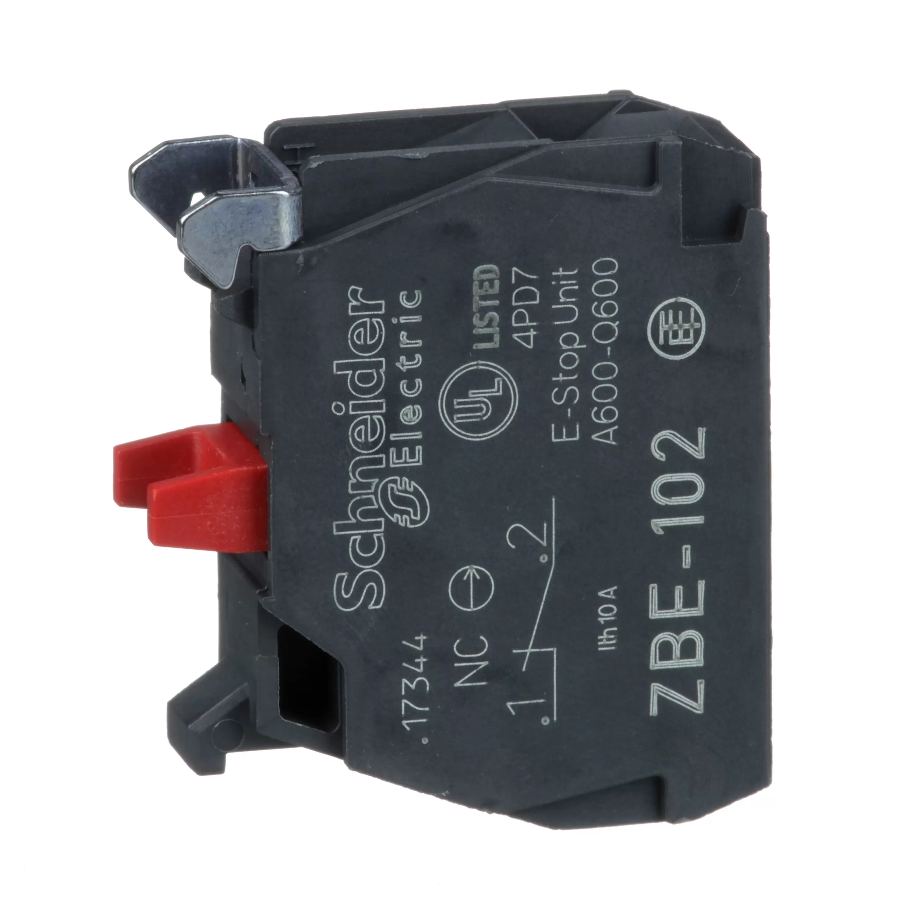 Schneider Electric Hilfsschalterblock, ZBE Ø 22, 1Ö ZBE102