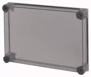 Eaton Deckel, transparent rauchgrau, HxBxT=250x375x50mm, NA-Ausführung 014480