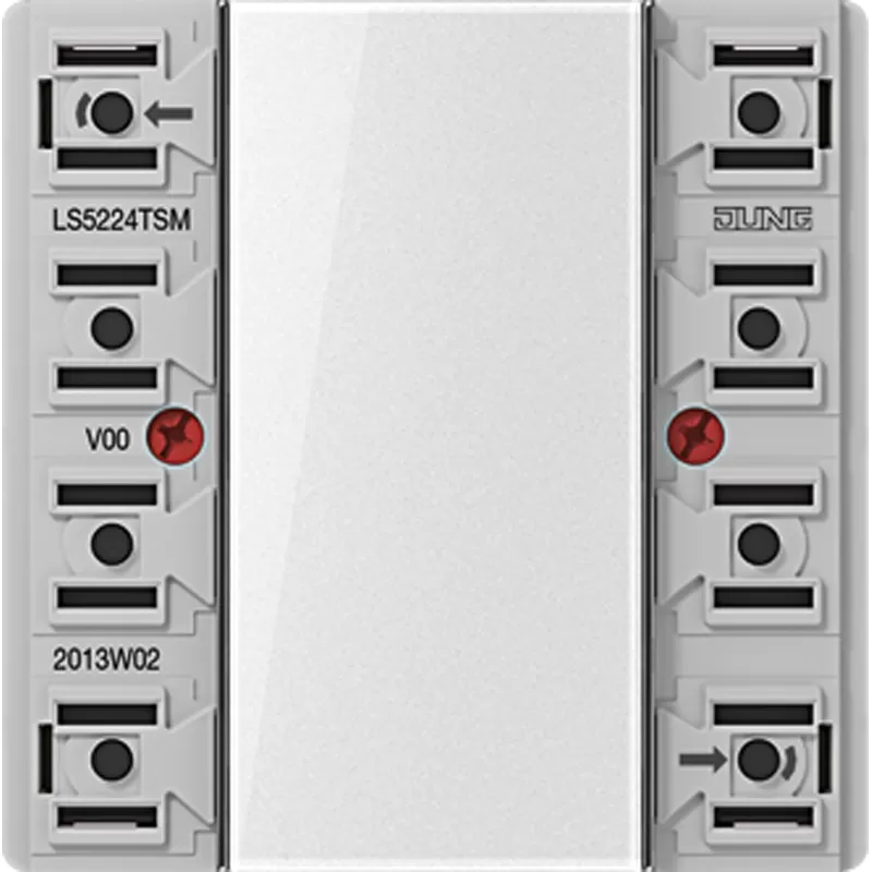 Jung Tastsensor-Modul 24 V AC/DC, 20 mA 2-kanalig, 4 Schaltpunkte, Serie LS LS5224TSM