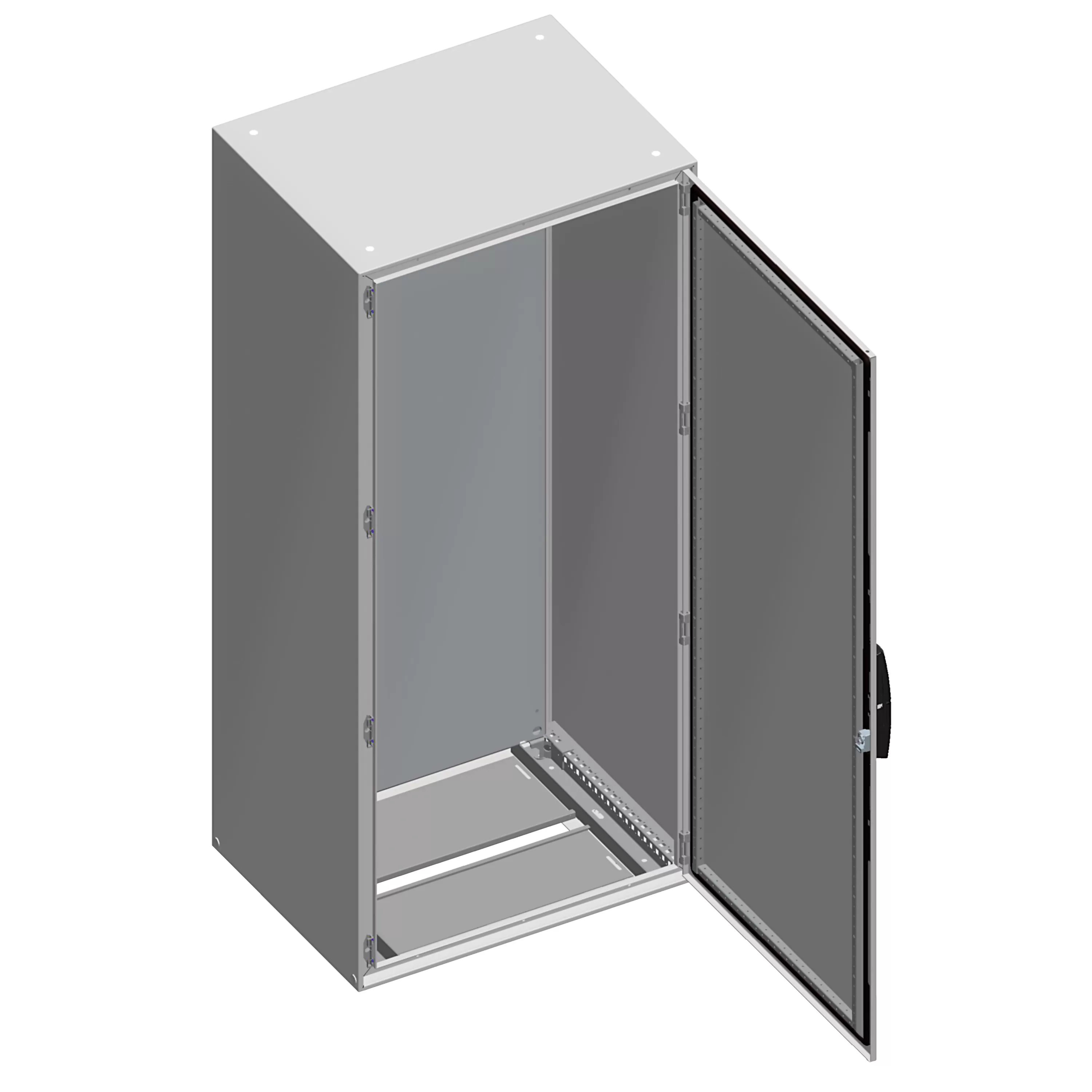 Schneider Electric Spacial SM-Monobloc-Standschrank mit Montageplatte, 1800x800x400mm NSYSM18840P