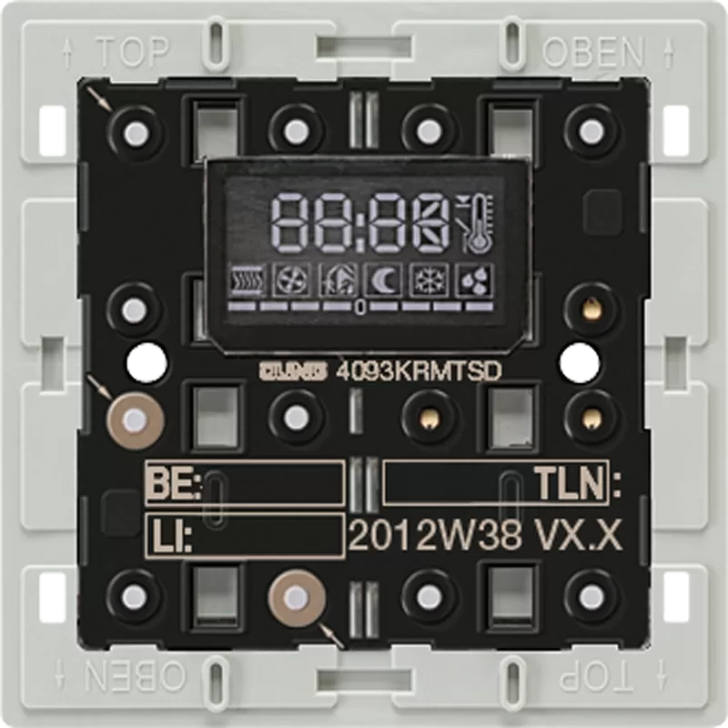 Jung KNX Kompakt-Raumcontroller-Modul, 3fach, F40 4093KRMTSD