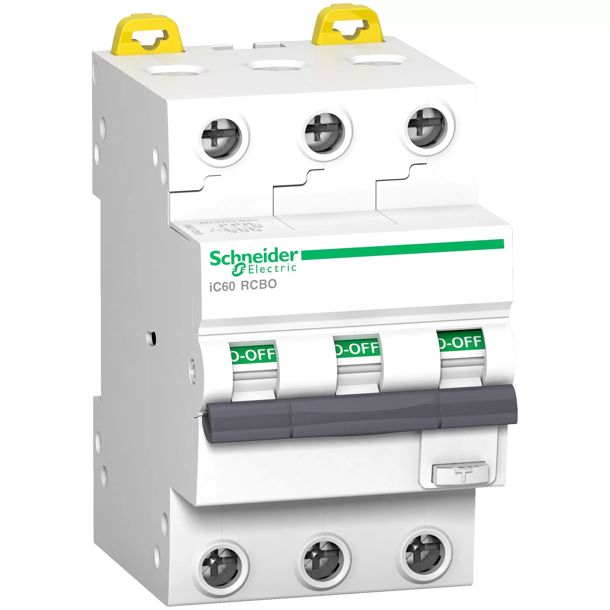 Schneider Electric FI/LS-Schalter iC60N, 3P, 10A, C-Char., 30mA, Typ A, 6kA A9D67310