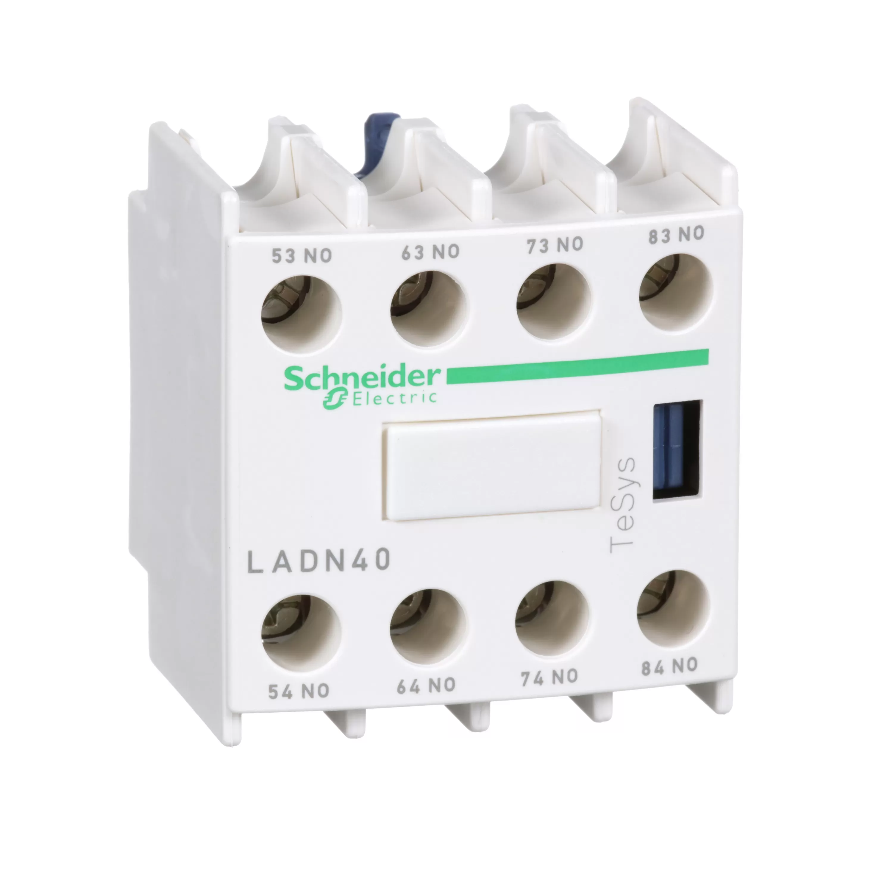 Schneider Electric Hilfsschalterblock, 4S, Schraubanschluss LADN40