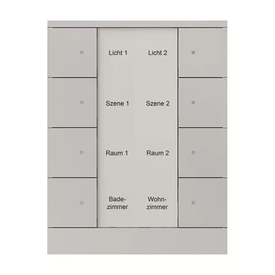 Busch-Jaeger SB/U8.0.11-83 | Bedienelement 8-fach Busch-Tenton®