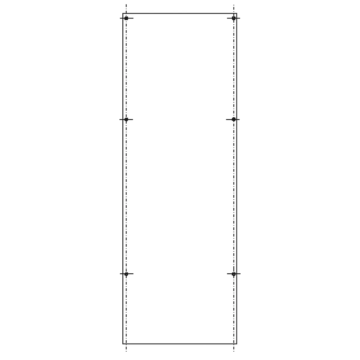 ABN PVC-Montageplatte AS-172 SY79269M