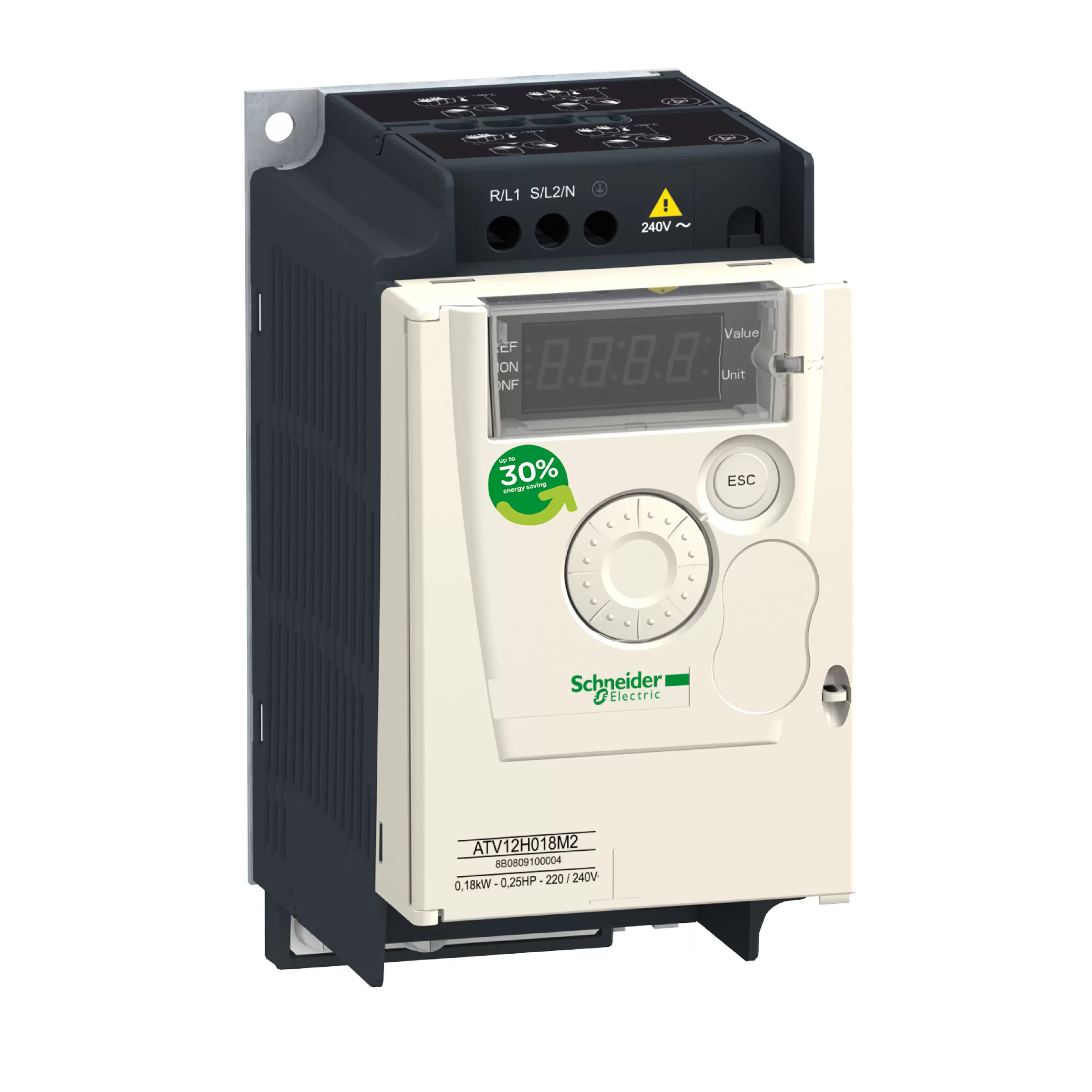 Schneider Electric 3ph 200V 0,18kW Kühlkörper TB ATV12H018M3