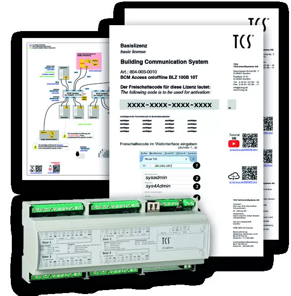 TCS Fernwartungsbundle für Serie ADX5  889-003-1001