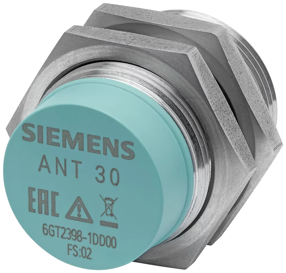 Siemens Antenne ANT 30 Edelstahl, RF300/RF200, M30x1,5-40 mm, IP65, 3 m Leitung 6GT23981DD10
