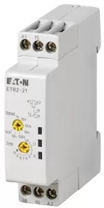 Eaton Zeitrelais, 0,05 s - 100 h, 24 - 240 V AC 50/60 Hz, 24 - 48 V DC, 1 W, einschaltwischend 262687