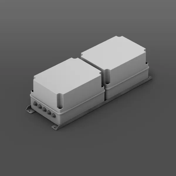 RZB Einzelbatterie Versorgungsgeräte L 688 B 240 H 210, für MultiDigit Sichtfarbe: grau / 26 Ah 230 V 981508.000.04