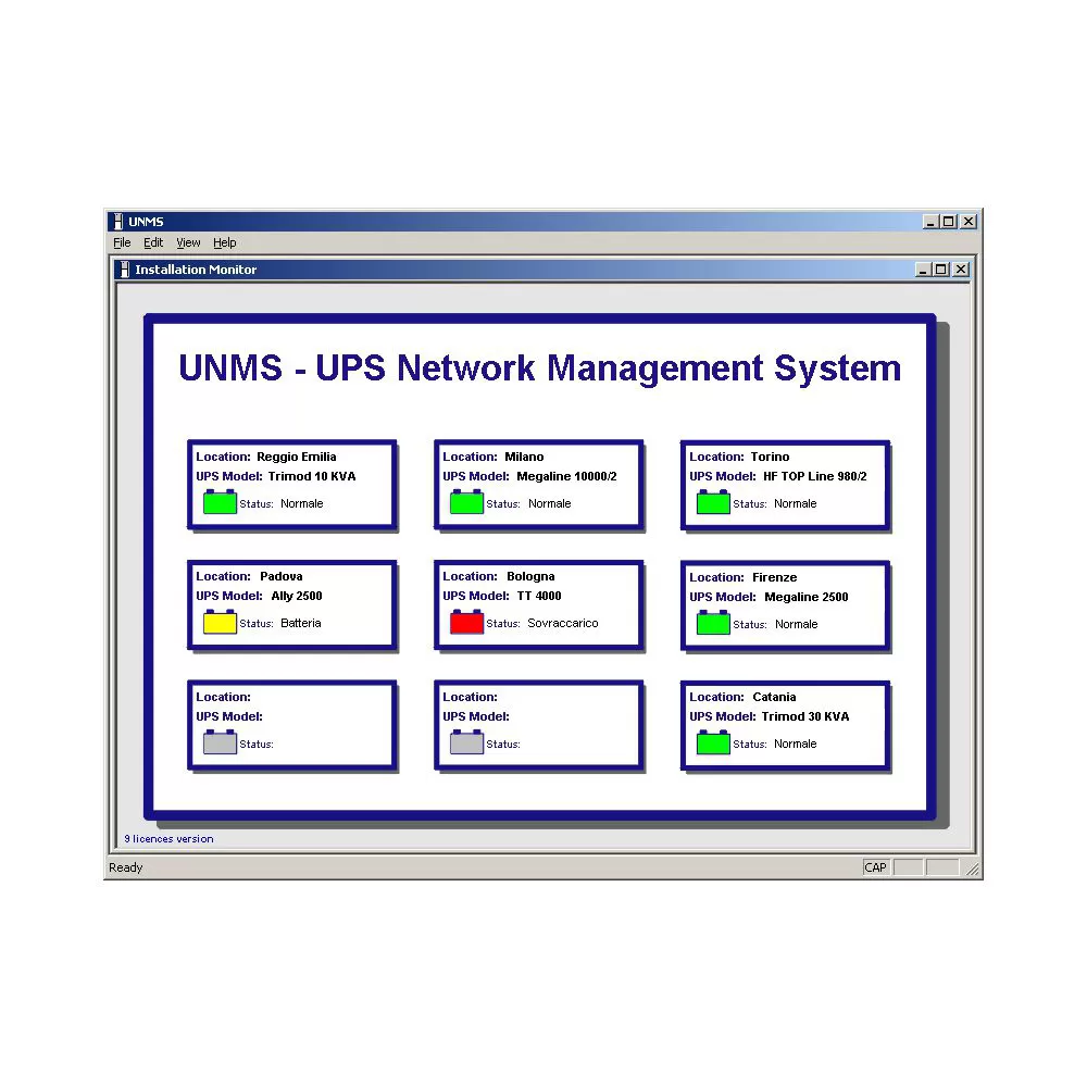 Legrand UNMS (150 Lizenzen), Netzwerkmanagment Software zur Überw. Von USV Anlagen 310893