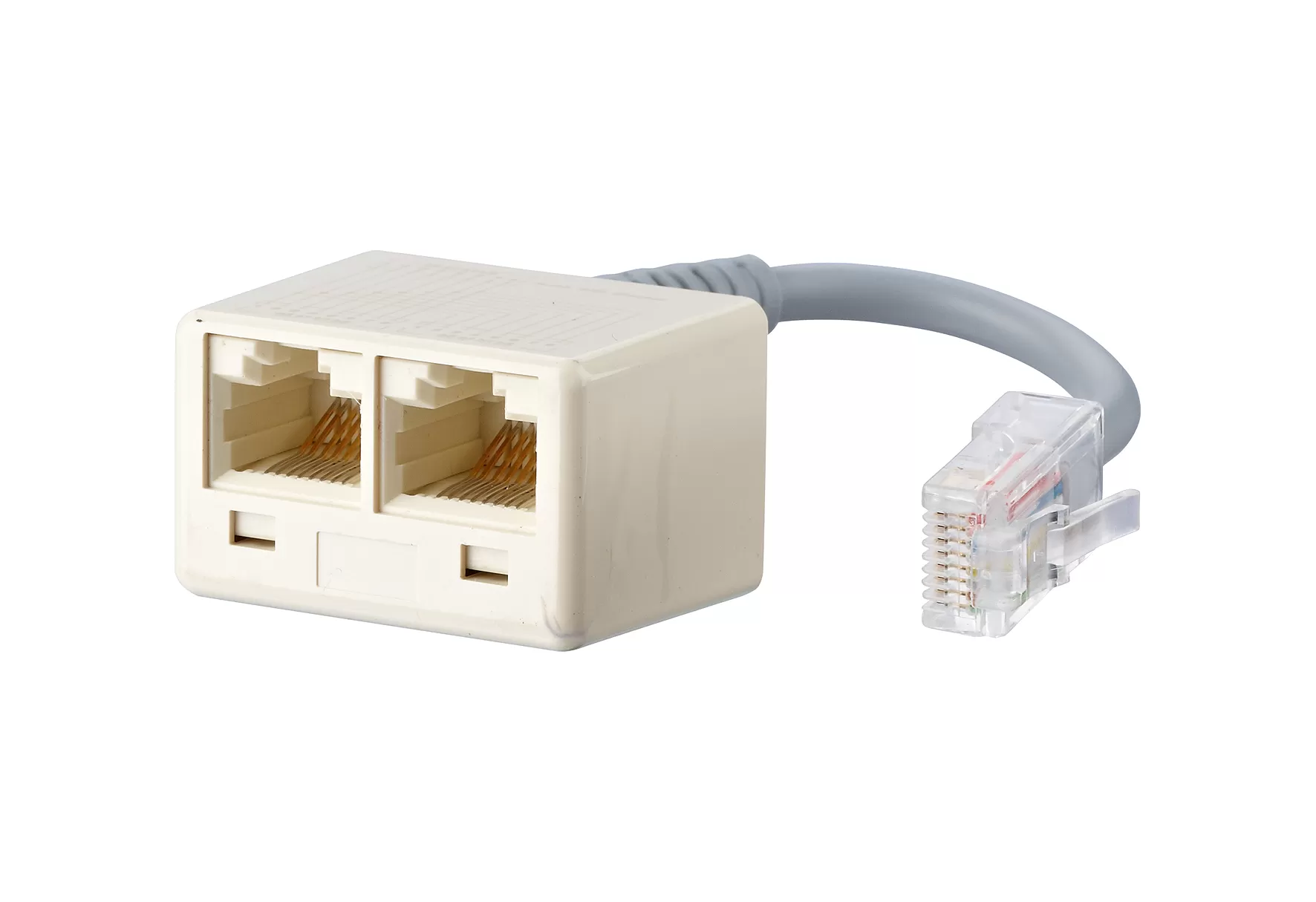 Metz Connect ISDN-Adapter mit Verlängerung WE 8 - 2 x WE 8 130610480101-E