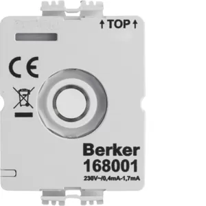 Berker LED-Modul Drehschalter,230V,ohne N 168001