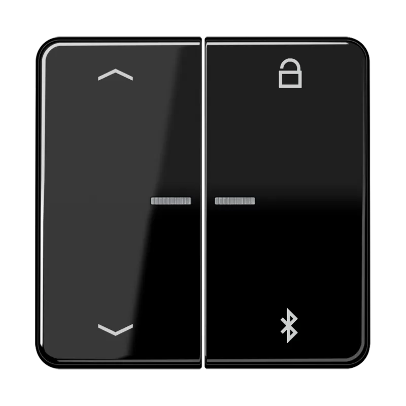 Jung LB-ManagementTimer Universal Bluetooth Pfeile, Duroplast, Serie CD, schwarz CD1751PBTSW